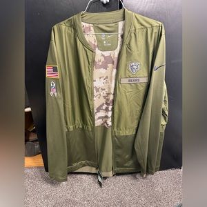 NWT Nike Chicago Bears Jacket Salute to Service